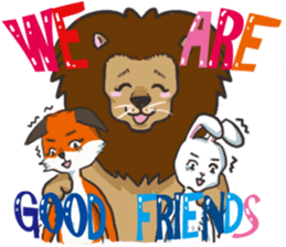 Best Friends In The Forest sticker #14305974