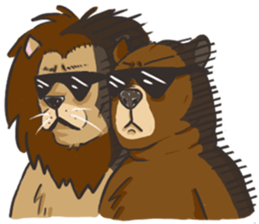 Best Friends In The Forest sticker #14305978