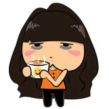 Chubby Asian Girl Sticker Pack sticker #14306143
