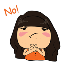Chubby Asian Girl Sticker Pack sticker #14306144