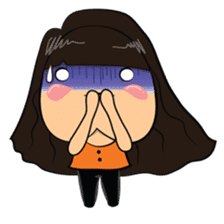 Chubby Asian Girl Sticker Pack sticker #14306145