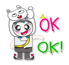 My name is Mikio and rabbit..^^ sticker #14306486