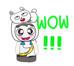 My name is Mikio and rabbit..^^ sticker #14306487