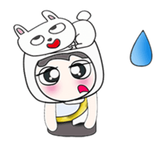 My name is Mikio and rabbit..^^ sticker #14306489