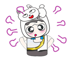 My name is Mikio and rabbit..^^ sticker #14306492