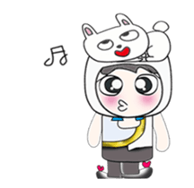 My name is Mikio and rabbit..^^ sticker #14306501