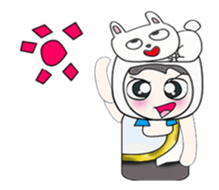 My name is Mikio and rabbit..^^ sticker #14306502