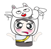 My name is Mikio and rabbit..^^ sticker #14306503