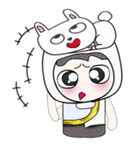 My name is Mikio and rabbit..^^ sticker #14306507