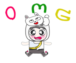 My name is Mikio and rabbit..^^ sticker #14306509