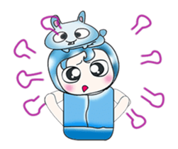 ...Mr. Yoshi and rabbit...^^ sticker #14306740