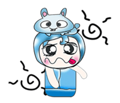 ...Mr. Yoshi and rabbit...^^ sticker #14306742