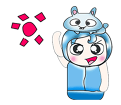 ...Mr. Yoshi and rabbit...^^ sticker #14306750