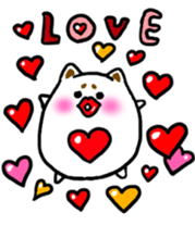 manmaru maroneko sticker #14306991