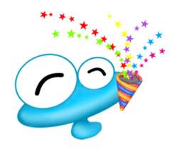 Caterpillar boy -Move 2- sticker #14307348