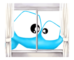 Caterpillar boy -Move 2- sticker #14307357