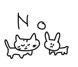 Graffiti blend into background(English) sticker #14307408