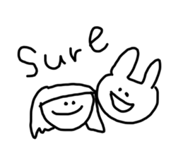 Graffiti blend into background(English) sticker #14307413