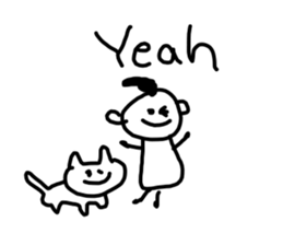 Graffiti blend into background(English) sticker #14307417