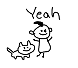 Graffiti blend into background(English) sticker #14307417