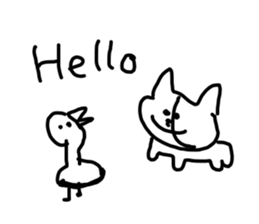 Graffiti blend into background(English) sticker #14307418