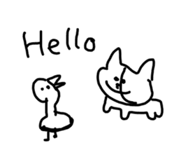 Graffiti blend into background(English) sticker #14307418