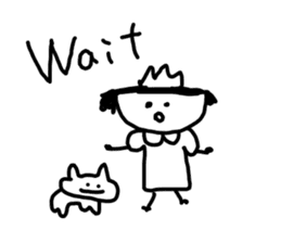 Graffiti blend into background(English) sticker #14307430