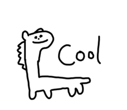 Graffiti blend into background(English) sticker #14307433