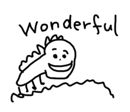 Graffiti blend into background(English) sticker #14307435