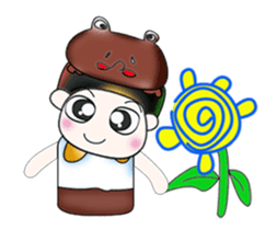 Hello my name is Yada and Frog.^_^ sticker #14307506