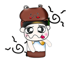 Hello my name is Yada and Frog.^_^ sticker #14307510