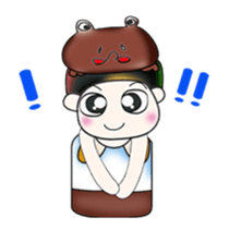 Hello my name is Yada and Frog.^_^ sticker #14307512