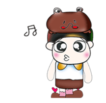 Hello my name is Yada and Frog.^_^ sticker #14307517