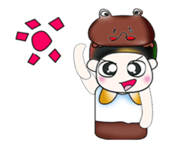 Hello my name is Yada and Frog.^_^ sticker #14307518