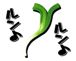 Move Green onion Green onion Green onion sticker #14307539