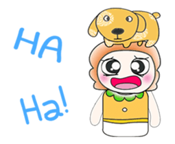 ...Mr. Tamura and dog..^_^ sticker #14307837