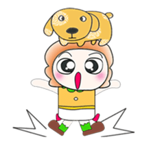 ...Mr. Tamura and dog..^_^ sticker #14307843