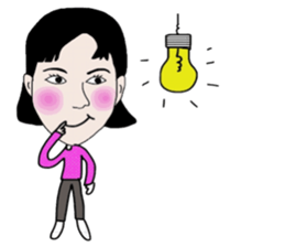 Sparkling Ning sticker #14307909