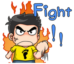 Young yellow jersey 2 sticker #14307995