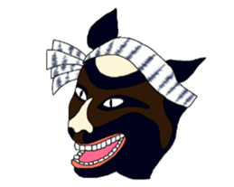 Cat Ukiyoe sticker #14308134