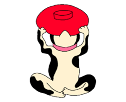 Cat Ukiyoe sticker #14308154