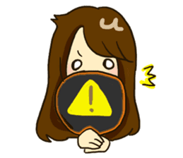 Fan service sticker sticker #14308469