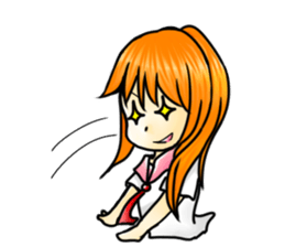 Black and white twins sticker #14308575