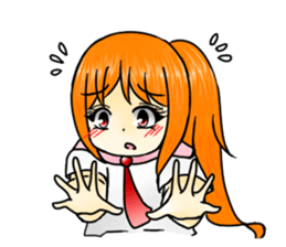 Black and white twins sticker #14308606