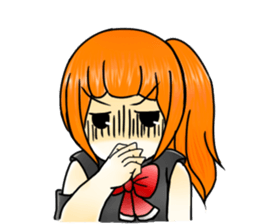 Black and white twins sticker #14308607