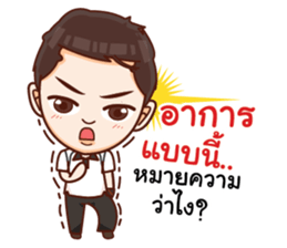 Racing and The Gang sticker #14308768