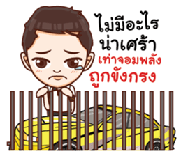 Racing and The Gang sticker #14308799