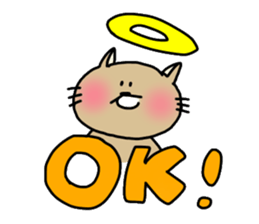 strict angel and pretty devil sticker #14309083