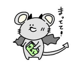 strict angel and pretty devil sticker #14309090