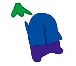 Eggplant fairy sticker #14309482